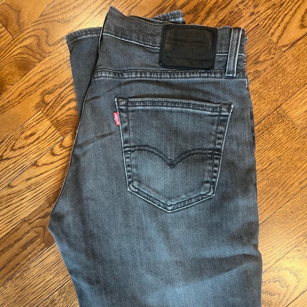 Levi's Gray Relaxed Jeans Comfortable Fit